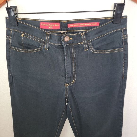 Nydj dark wash bootcut denim jeans size 6 - Picture 3 of 4